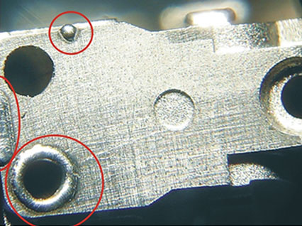 <a href='http://m.pk040.com/product/3.htm' class='text_a'>模具激光焊機(jī)</a>修復(fù)模具效果